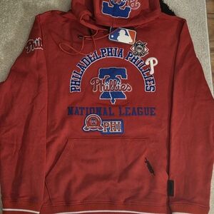 PRTO STANDARD PHILADELOHIA PHILLIES PRO AREA CODE HOODIE SZ MEDIUM